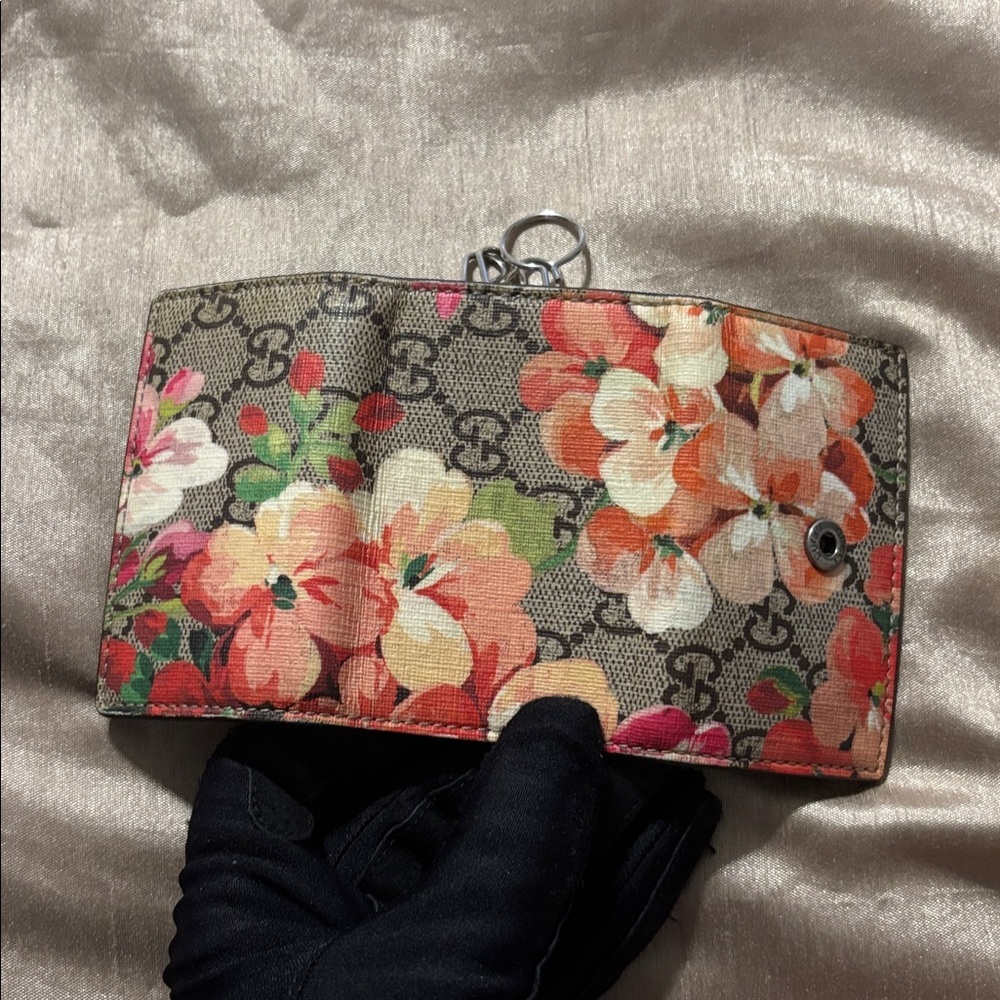 Gucci “GG” Bloom Dionysis SUPREME Shoulder Bag & MATCHING KEY WALLET EUC - Picture 14 of 16